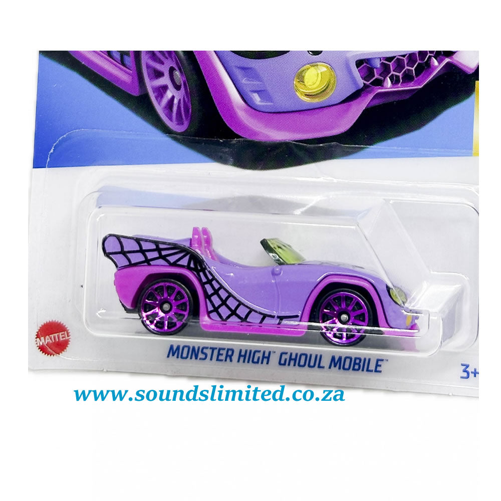Hot Wheels 2023 Monster High Ghoul Mobile HW Screen Time #1 HRY45