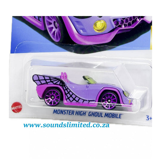 Hot Wheels 2023 Monster High Ghoul Mobile HW Screen Time #1 HRY45