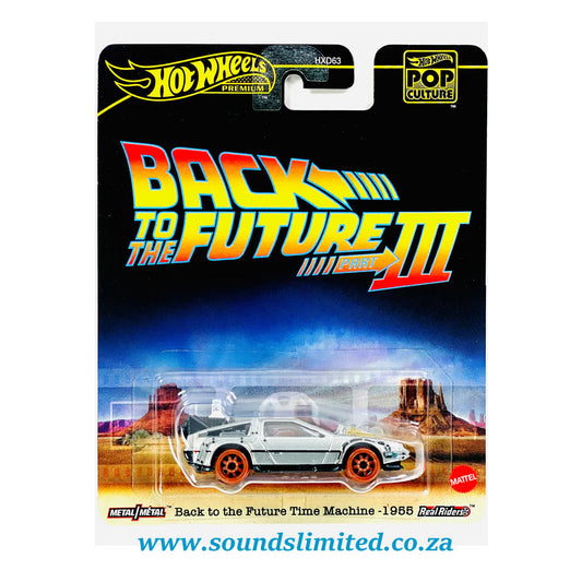 Hot Wheels 2025 Pop Culture Back to the Future Time Machine - 1955 JBL76