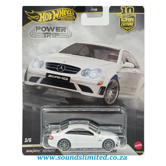 Hot Wheels 2026 Power Trip 2008 Mercedes-Benz CLK 63 AMG Black Series Premium Car Culture JKF29
