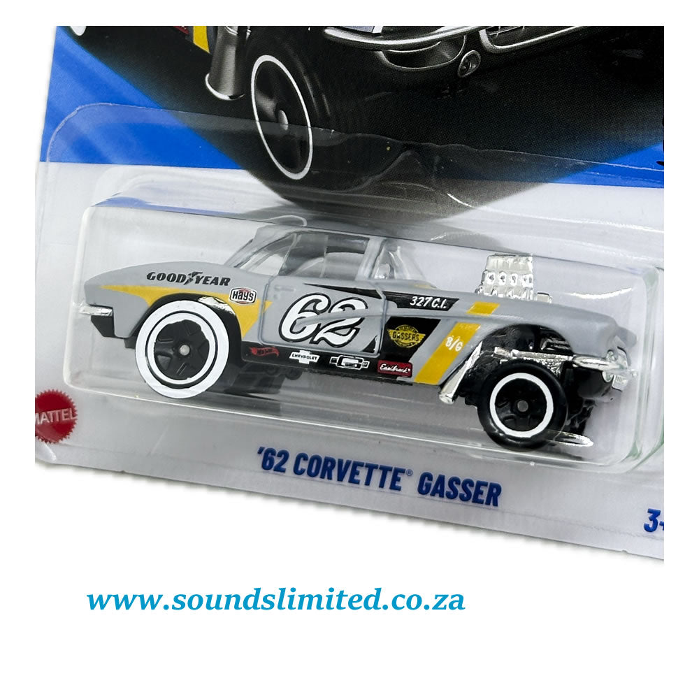 Hot Wheels '62 Corvette Gasser Short Card JBB08