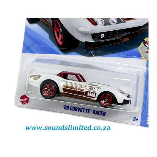 Hot Wheels '69 Corvette Racer HYX01 Long Card