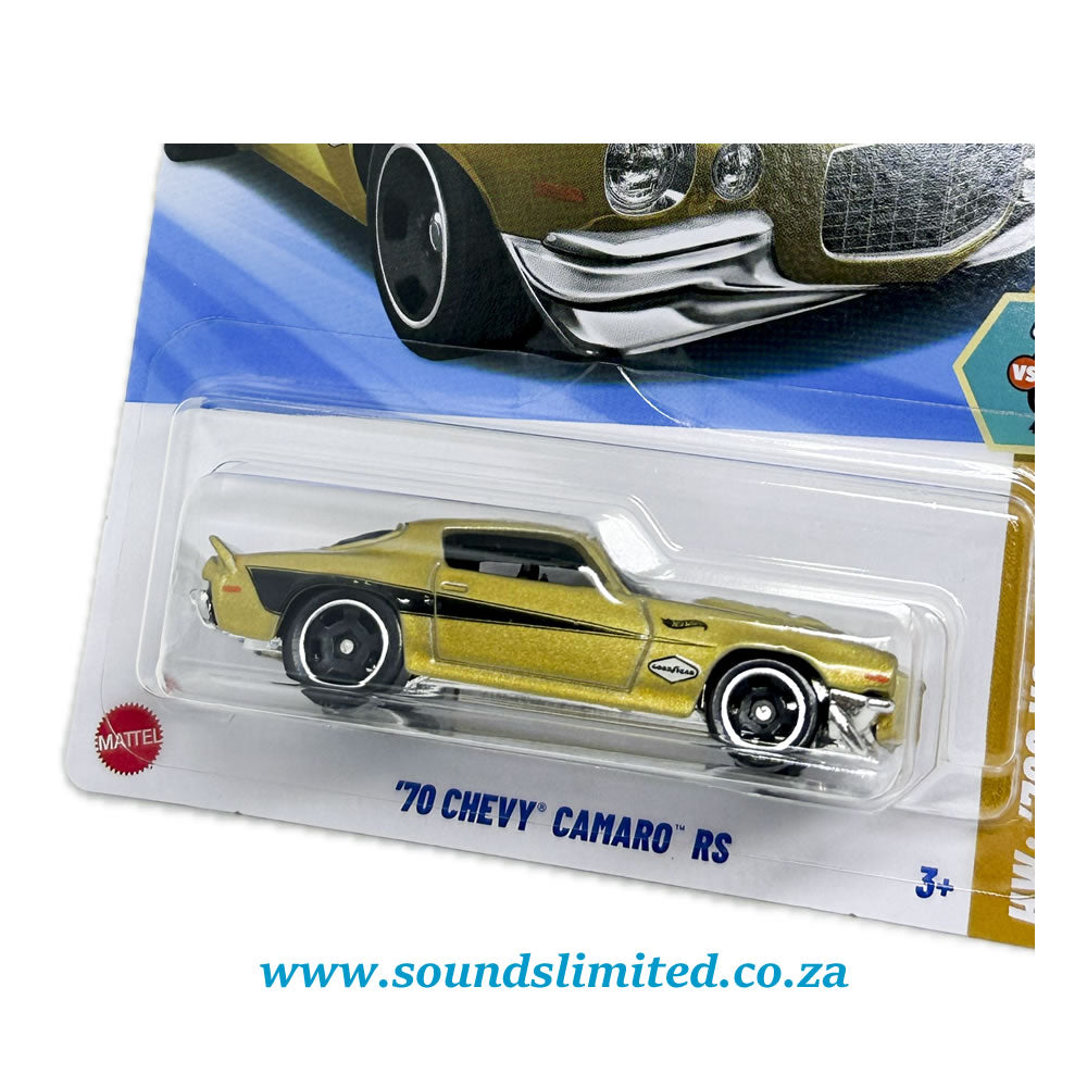 Hot Wheels '70 Chevy Camaro RS HYX03 Long Card