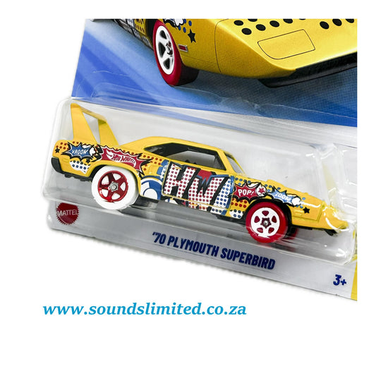 Hot Wheels '70 Plymouth Superbird HYX31 Short Card