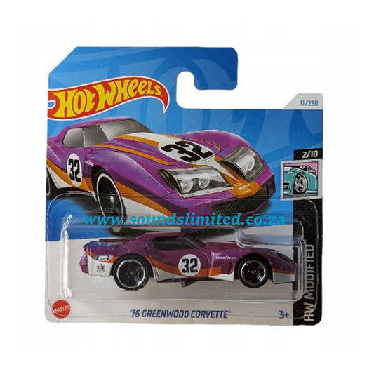 Hot Wheels '76 Greenwood Corvette HW Modified #2 HTB67