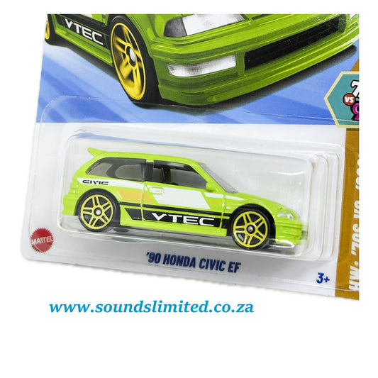 Hot Wheels '90 Honda Civic EF HYX90 Long Card