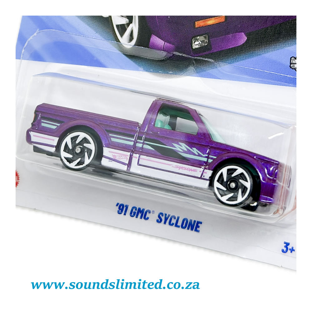 Hot Wheels '91 GMC Syclone HYY60 Short Card