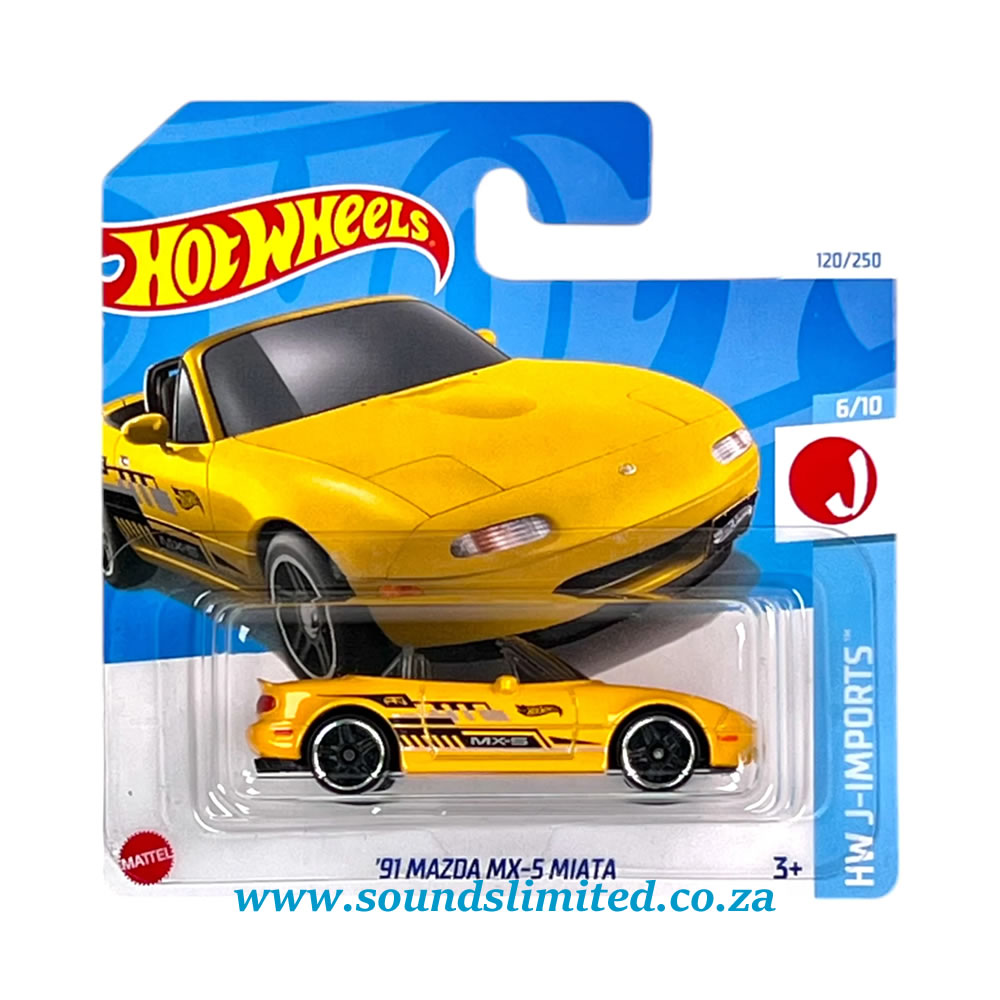Hot Wheels '91 Mazda MX-5 Miata HW J-Imports HTD80