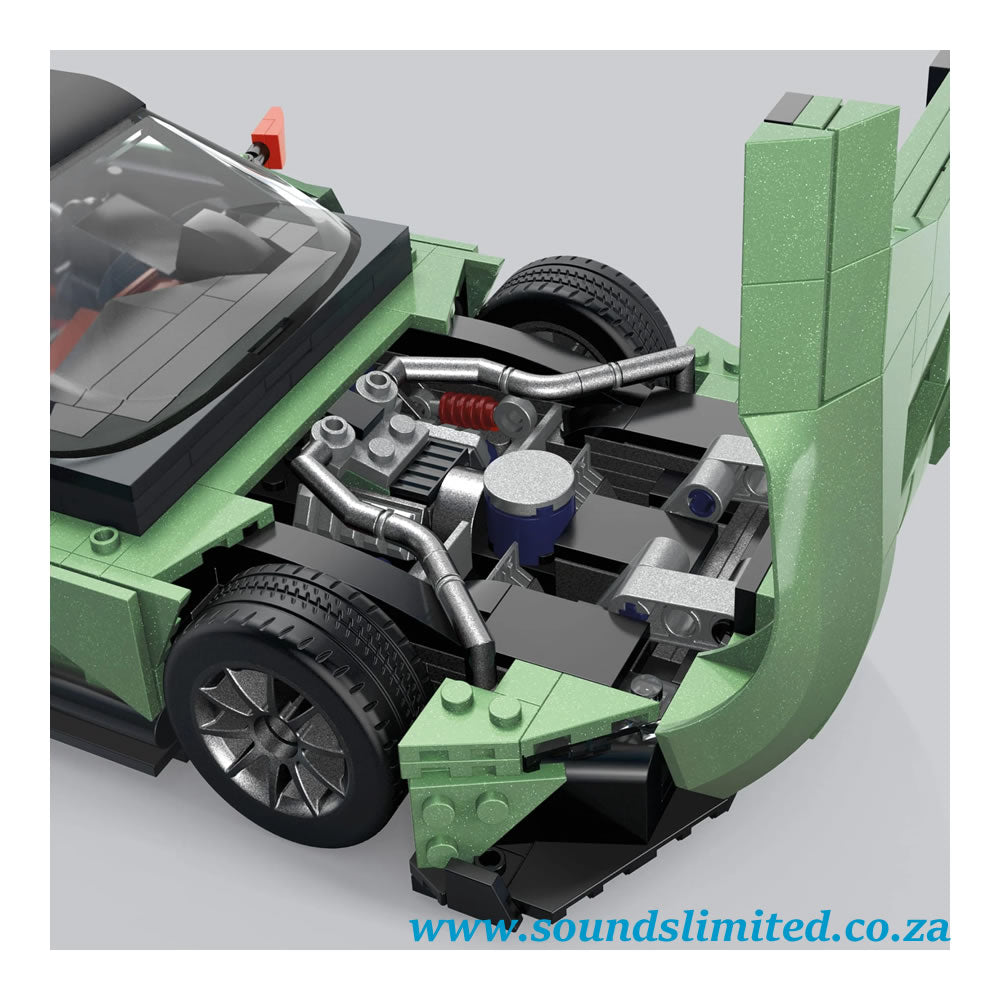 Mattel Brick Shop MEGA Hot Wheels Aston Martin Vulcan Vehicle Building Kit (986 Pieces) - HMY97