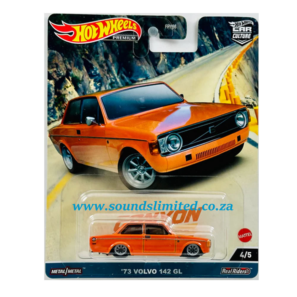 Hot Wheels Canyon Warriors '73 Volvo 142 GL Orange HKC53