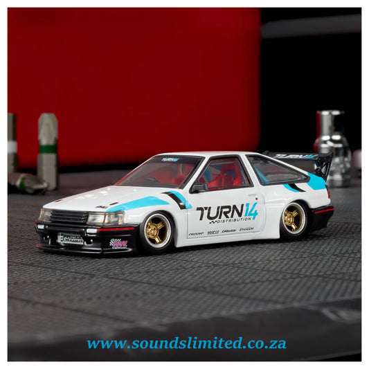 Hot Wheels Collectors Elite 64 Toyota Corolla Levin (AE86) Custom JCV06