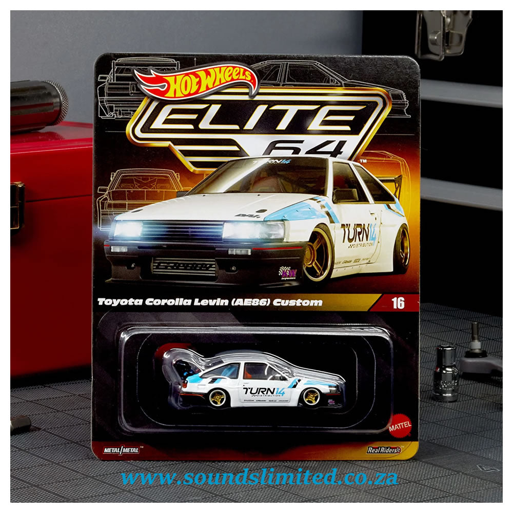 Hot Wheels Collectors Elite 64 Toyota Corolla Levin (AE86) Custom JCV06