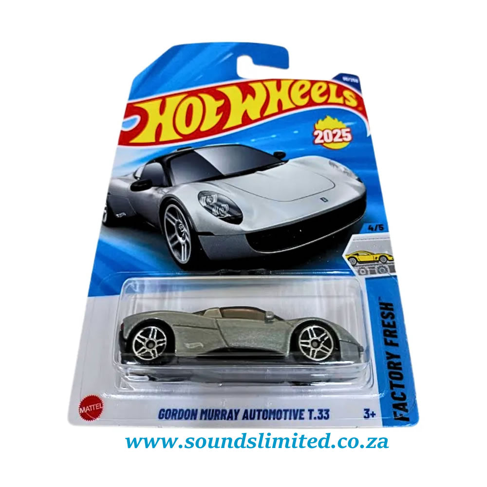 Hot-Wheels Gordan Murray Automotive T.33 HYW23 Long Card