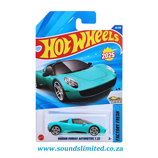 Hot Wheels Gordon Murray Automotive T.33 JBB70 Long Card