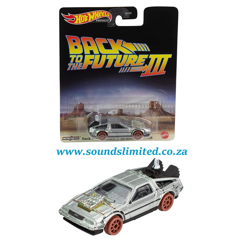 Hot Wheels HCP22 Retro Entertainment, Back to the Future Time Machine Silver