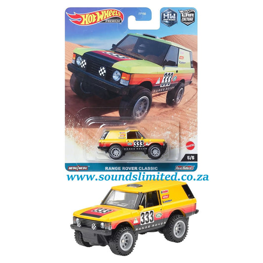 Hot Wheels HKC71 Car Culture Off Road Range Rover Classic