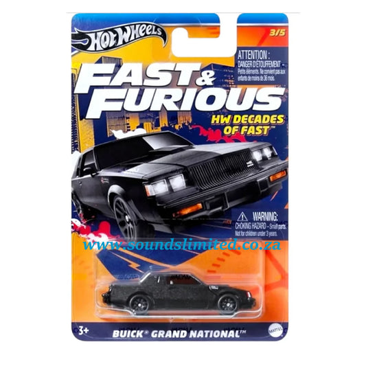 Hot Wheels HRW43 Buick Grand National Fast & Furious