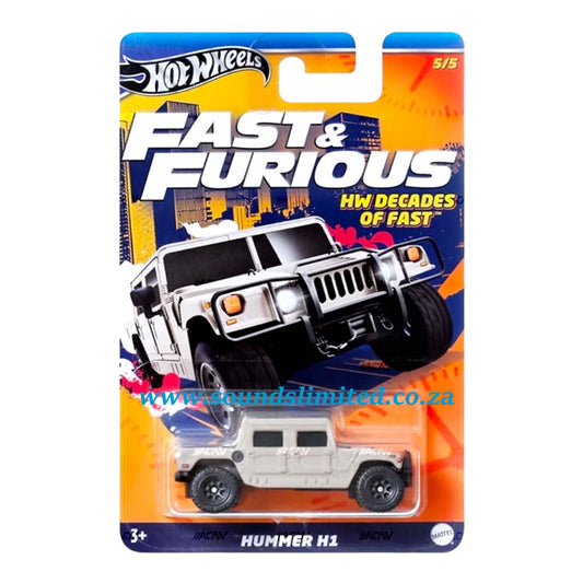 Hot Wheels HRW45 Hummer H1 Fast & Furious