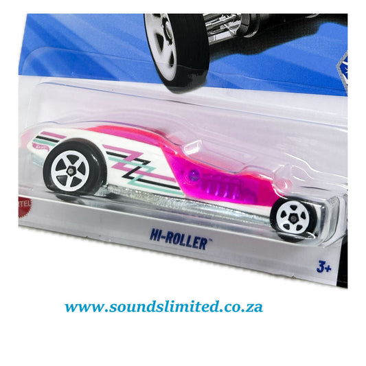 Hot Wheels Hi-Roller Let's Race HYX70 Long Card