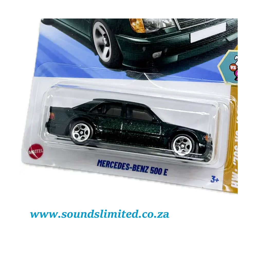 Hot Wheels Mercedes-Benz 500 E JFN67 Long Card