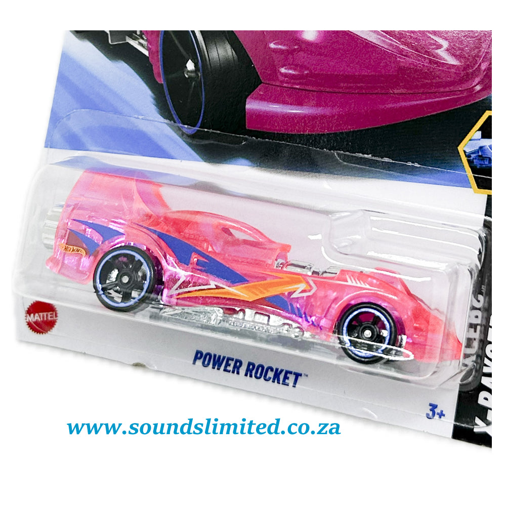 Hot Wheels Power Rocket JBB69 Long Card