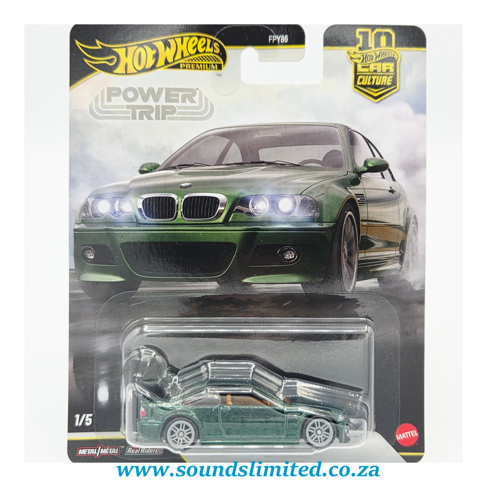 Hot Wheels 2026 Power Trip BMW M3 Green Premium Car Culture JKF30