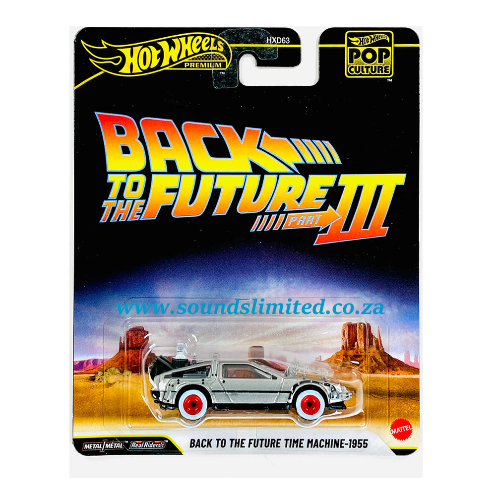 Hot Wheels Premium 2026 Pop Culture Back to the Future Time Machine 1955 JHW94