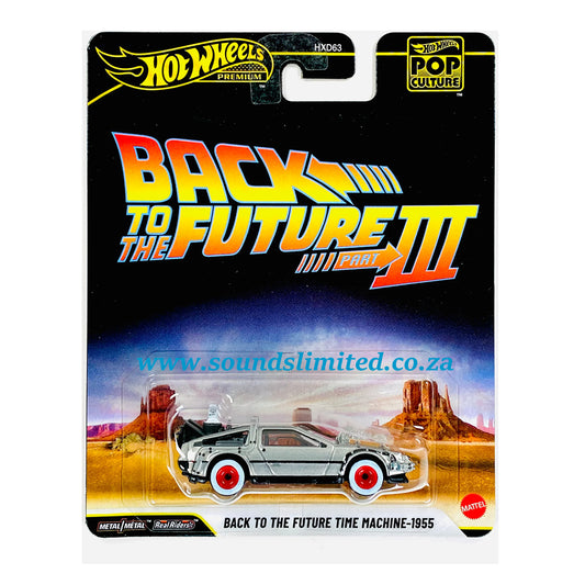 Hot Wheels Premium 2026 Pop Culture Back to the Future Time Machine 1955 JHW94