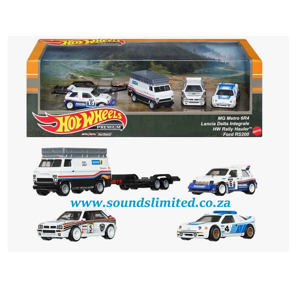 Hot Wheels Premium Collectors Box Set - Rally Assortment Set