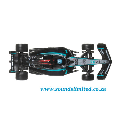 Hot Wheels Premium Formula 1 Mercedes-AMG Petronas #63 George Russell Formula One Team W15 JBM18