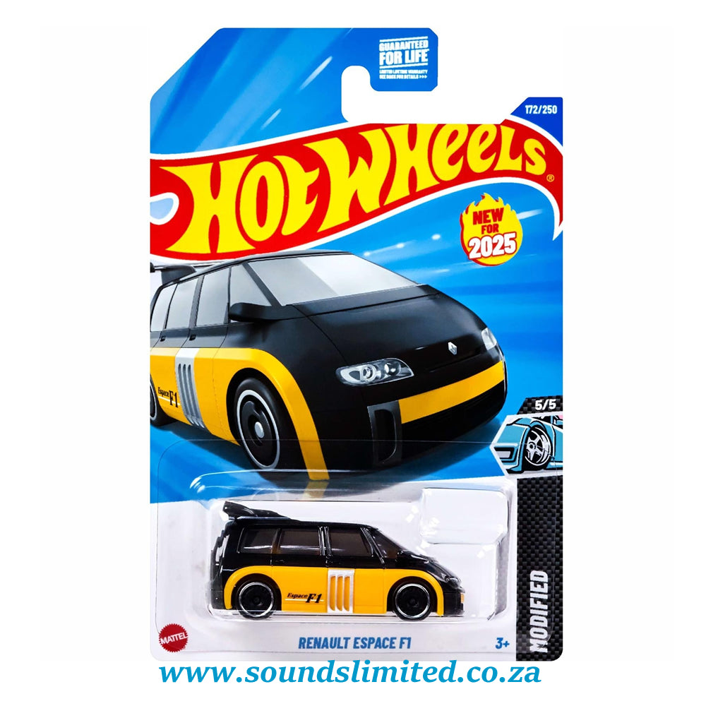Hot Wheels Renault Espace F1 JBB76 Long Card