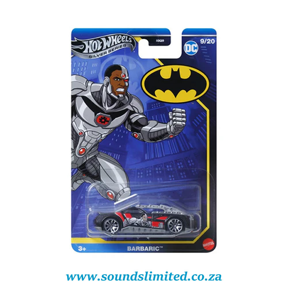 Hot Wheels Silver Series Batman DC Barbaric JBY15