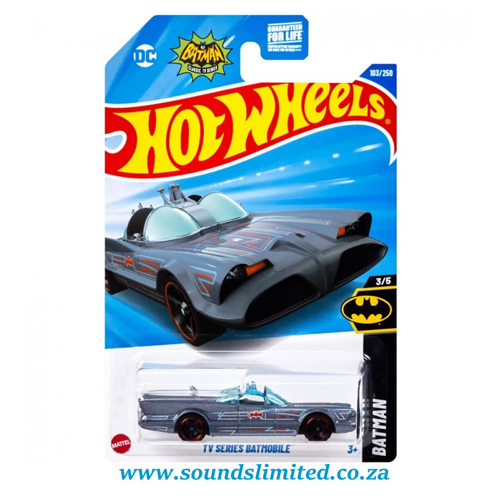 Hot Wheels TV Series Batmobile "Batman" HYX44 Long Card