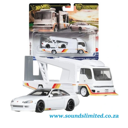 Hot Wheels Team Transport #79 Toyota Soarer & Kousoku Hauler JBM32