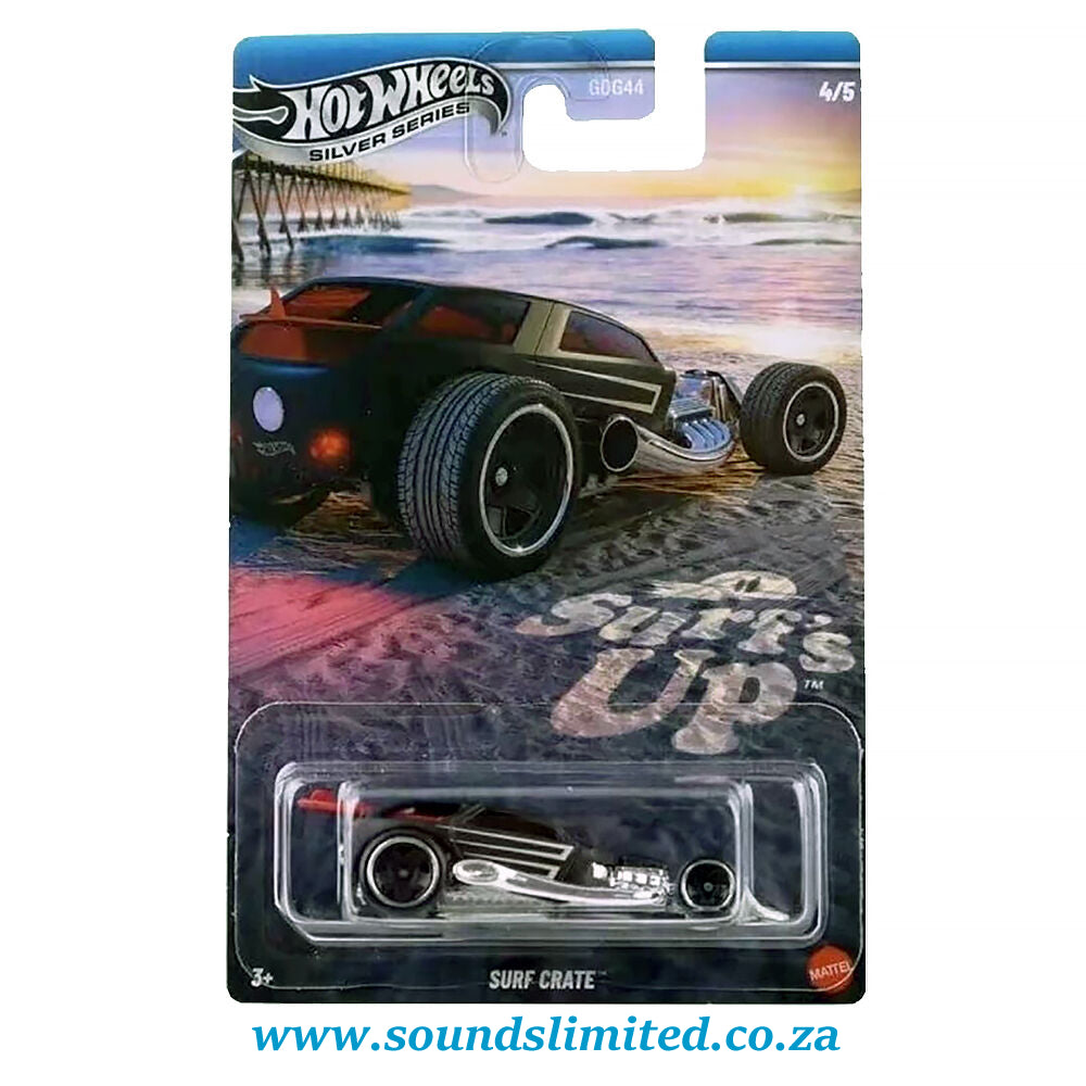 Hot wheels Silver series Surf’s Up #4 Surf Crate JCB68