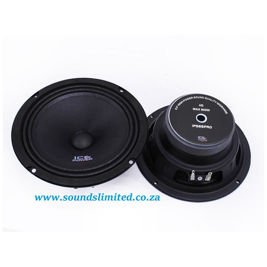 IcePower IPS65PRO 6.5″ Pro Audio Midrange Speakers