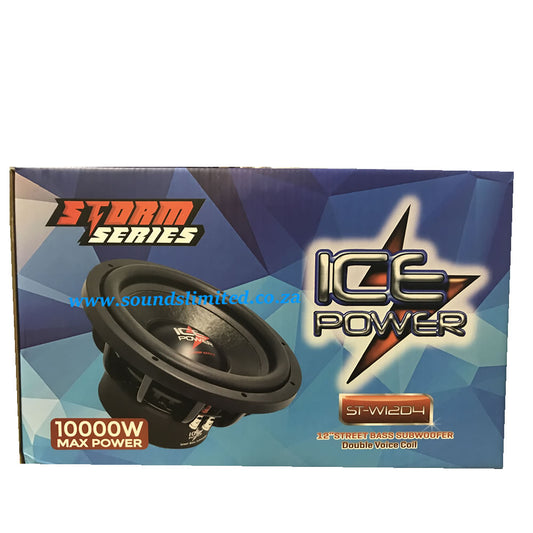 IcePower ST-W12D4 Storm Series 12″ 10 000 Watts Subwoofer