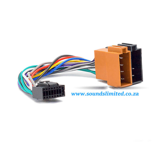 Kenwood / JVC 16 Pin ISO Harness