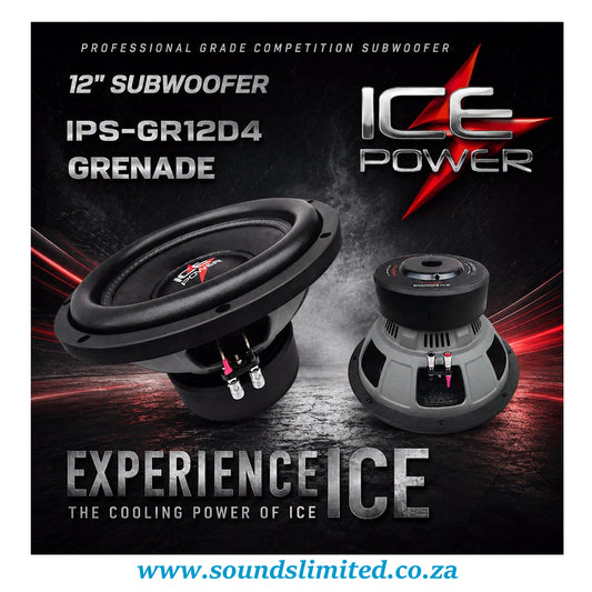 Ice Power 12 inch Subwoofer Grenade 20000w IPS-GR12D4 