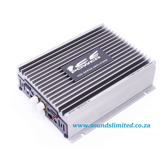 IcePower IPM-6000.4 4 Channel 6000 Watt Compact Amplifier