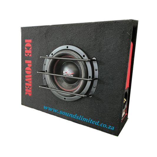 IcePower IPWBB8 8 inch Shallow Subwoofer (loaded enclosure)