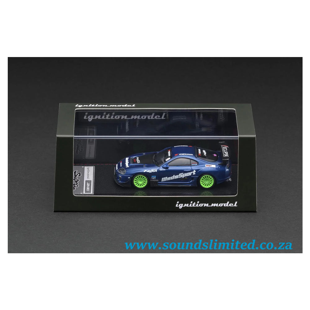 Ignition Model Toyota Supra (JZA80) RZ Blue Metallic IG3843