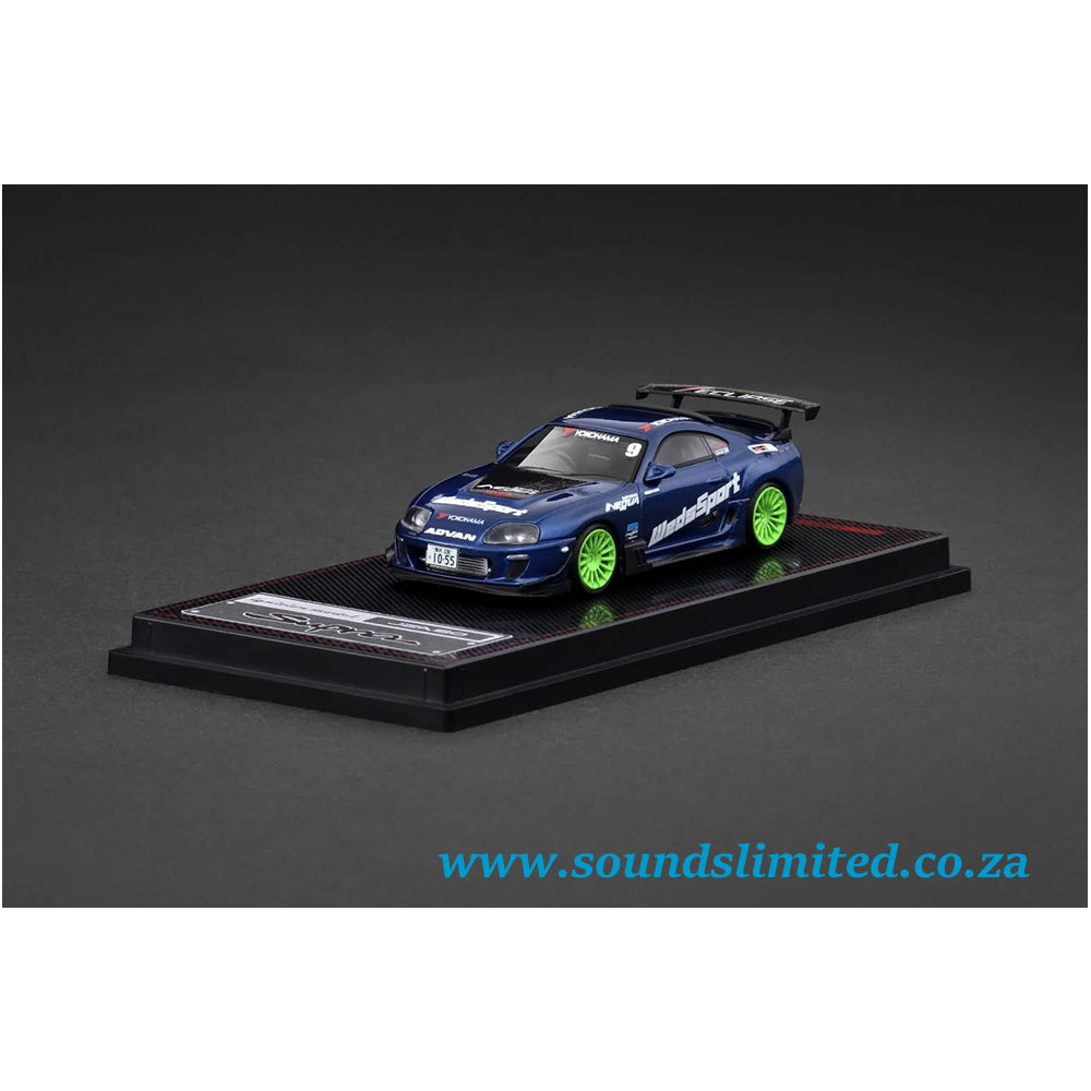 Ignition Model Toyota Supra (JZA80) RZ Blue Metallic IG3843