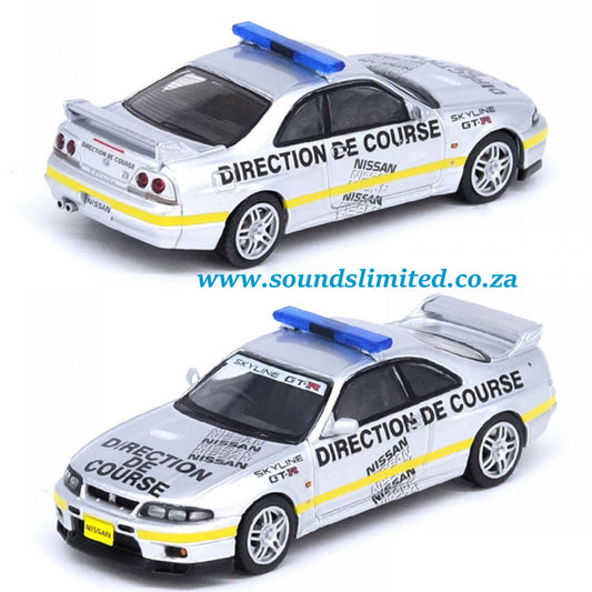 Inno64 Models 1/64 Skyline GT-R R33 RHD 24 Hours of Le Mans - Official Pace Car 1997 - IN64-R33-LMPC
