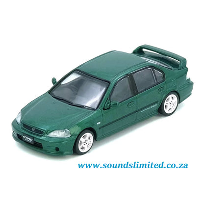 Inno Models Honda Civic Ferio Si EK IN64-EKS-GREEN