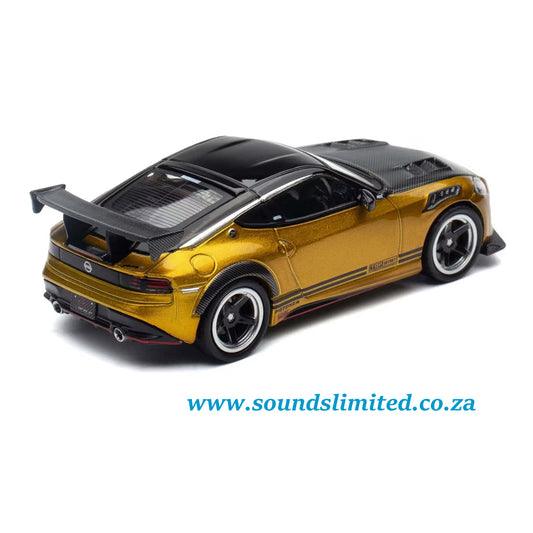 Inno Models Nissan Fairlady Z Top Secret (RZ34) IN64-400ZTS-GOLD
