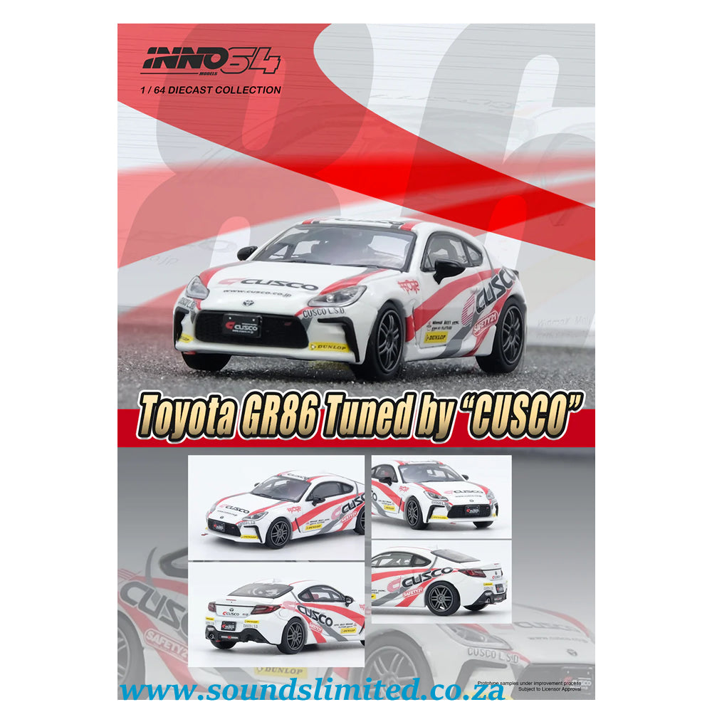 Inno64 Toyota GR86 Tuned by CUSCO IN64-GR86-CUSCO