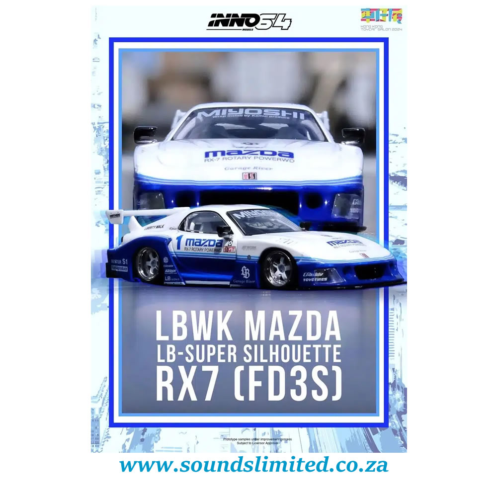 Inno64 Models LBWK RX-7 FD3S LB-Super Silhouette IN64-LBWK-RX7-06