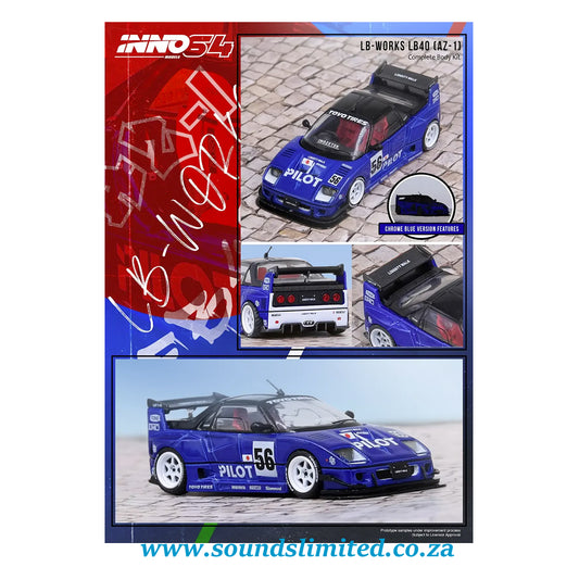 Inno64 Mazda AZ-1 Liberty Walk LB40 "Pilot" IN64-LBWK-AZ1-01