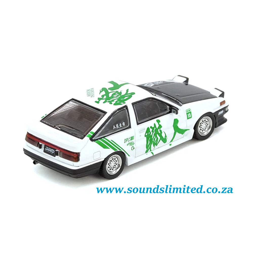 Inno64 Toyota Sprinter Trueno AE86 "Keiichi Tsuchiya" Limited Edition IN64-AE86-KT